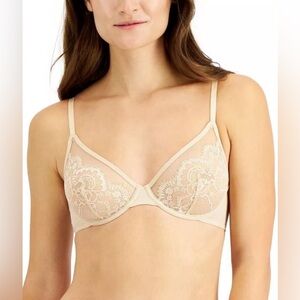 Inc International Concept Almond Latte Underwire Lace Bra Size XXLarge